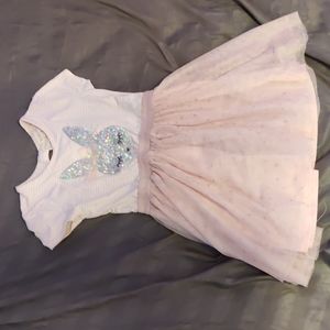 Btween pink Easter Bunny dress